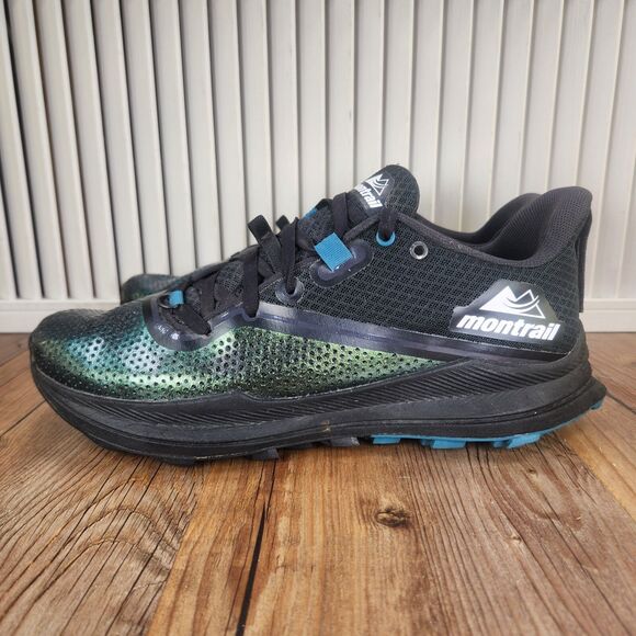 Columbi Montrail Trinity FKT Men 9.5 Black Trail Running Shoes BM6578-010 *READ* - Picture 3 of 9